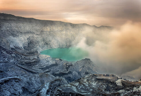 Crater lake