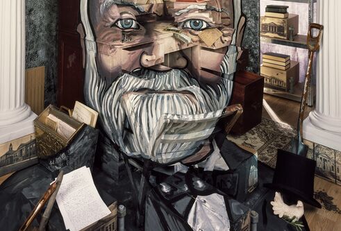 Calum Colvin's portrait of Andrew Carnegie