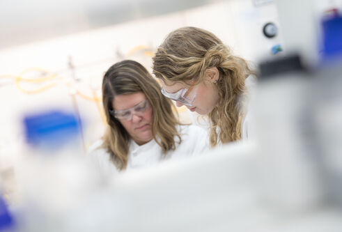 people in a lab