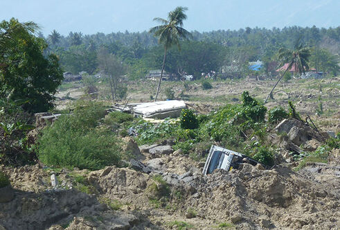 landslide village