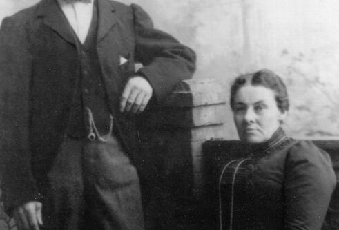 Duncan McCorkindale and his wife