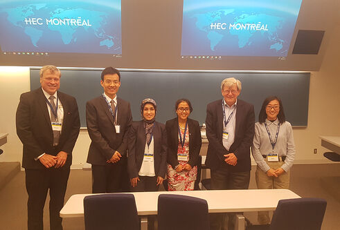 Theresia Sumarno and other conference delegates