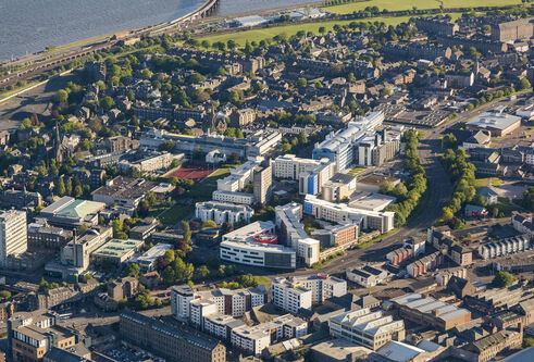 Dundee from the sky