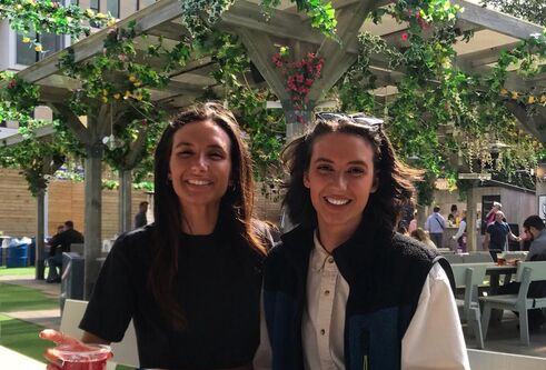 Eliza and Melanie Chiswell