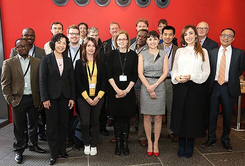 The project team at the first advisory meeting 21st and 22nd April 2016