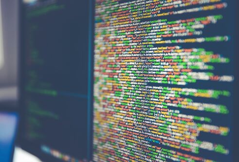 Data on screen