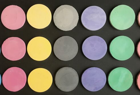 coloured concrete