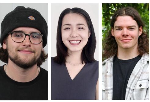 Three winners headshots