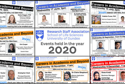 montage of event listings