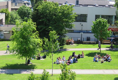 Campus Green from QMB