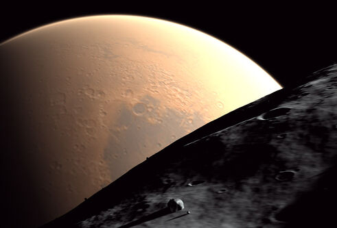 View from a planet