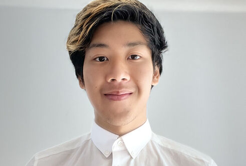 Pic of graduating student Wilson Xu