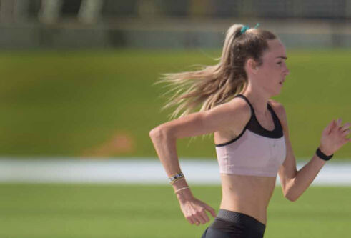 Eilish McColgan running