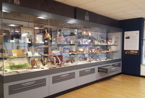 Image of exhibition at museum