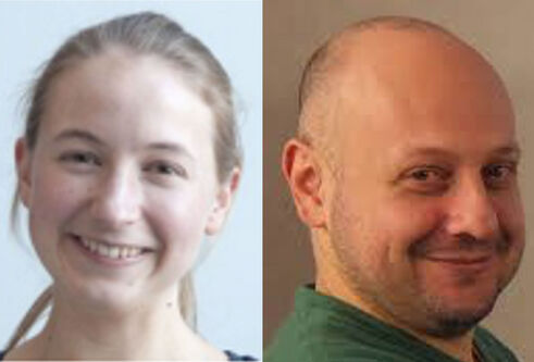 Melanie Ridgway, Michele Tinti from School of Life Sciences
