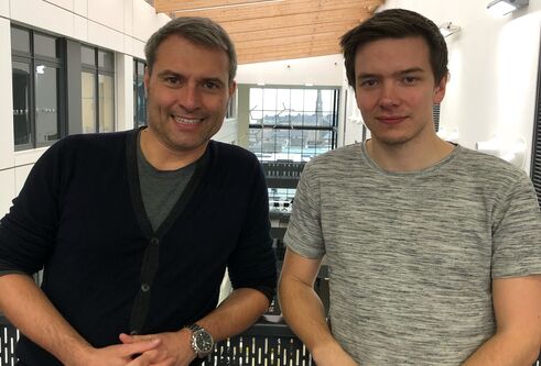 Pic of Alessio Ciulli and Ryan Casement