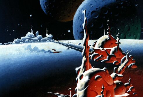 Example of Ian Kennedy's work from Starblazer