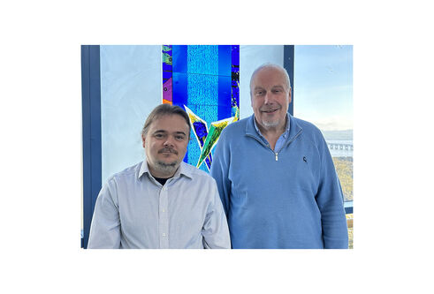 From left: Dr Rastko Skepnek and Professor Kees Weijer