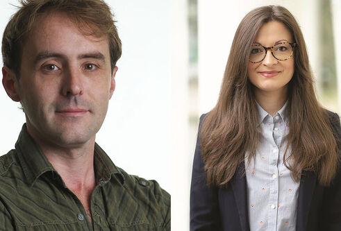 David Booth and Claire Helpburn