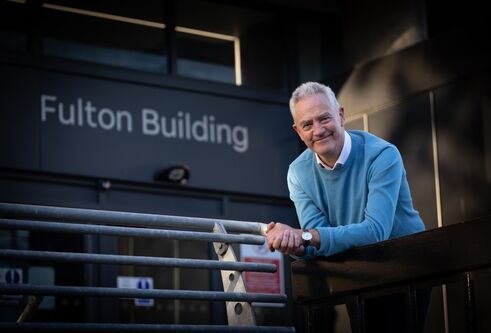 David peattie alumni donor smiling 