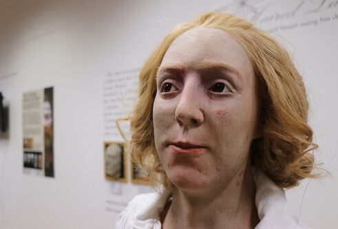 facial reconstruction of Bonnie Prince Charlie