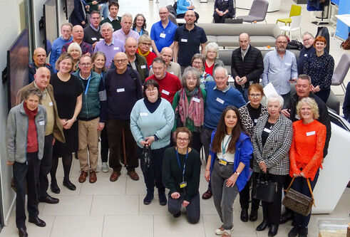 DRIG Open Day-Group Photo: A group of people