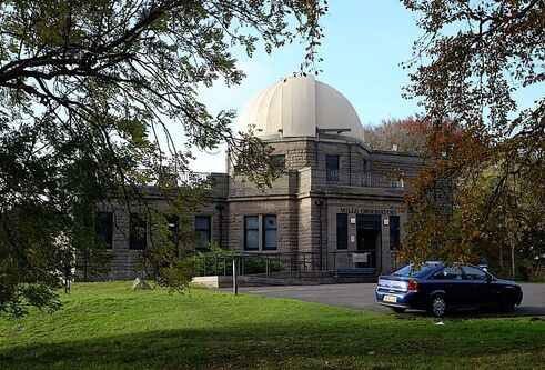 Mills observatory and car park