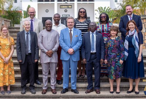 Reps from Universities of Dundee and Ghana