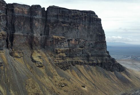 Photo of landscape in Iceland 