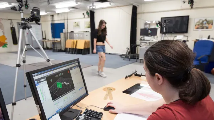 Students in a lab