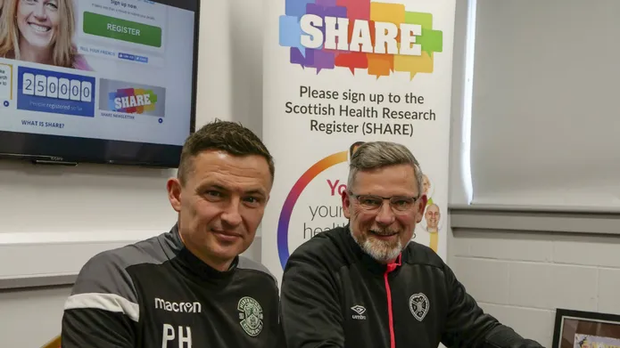 Craig Levein signing up for SHARE