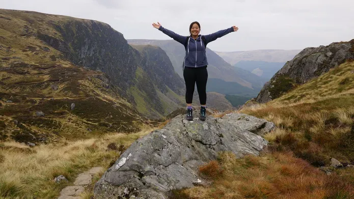 Wan Nee Shue on top of the world