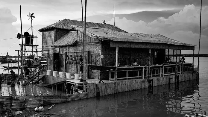 Floating house