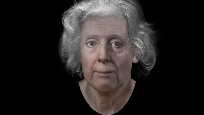 a computer generated image of V