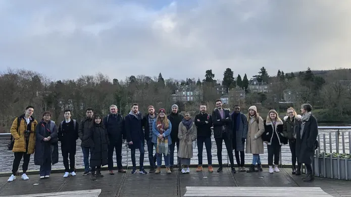 Group shot of students in Perth