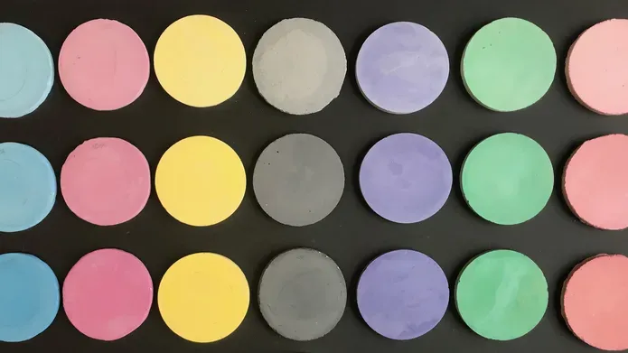 coloured concrete