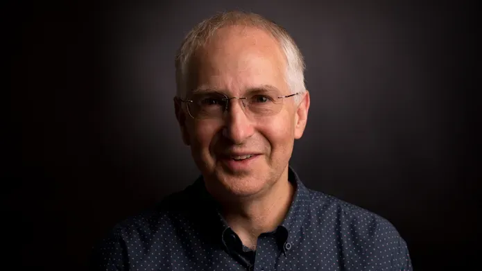 portrait of Ian Gilbert on black background