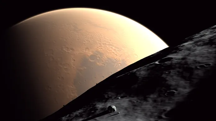 View from a planet