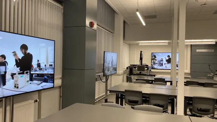 An interior shot of the University's Centre for Medical Engineering and Technology