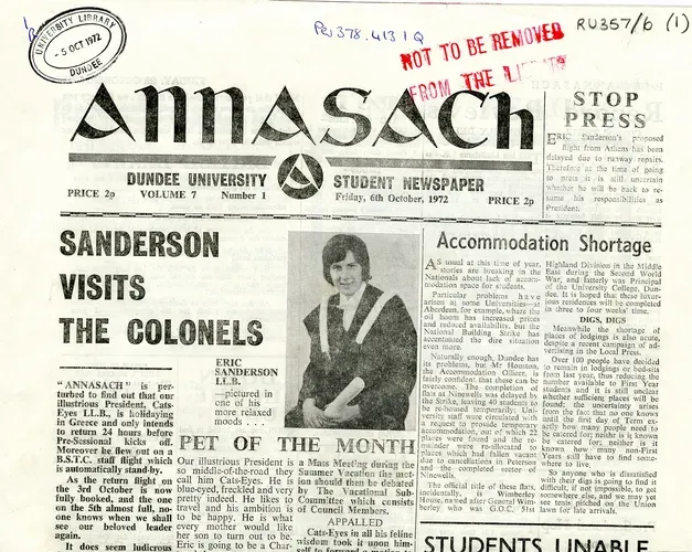 the front cover of Annasach