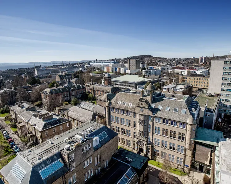 View of city campus from the north of the Tower Building