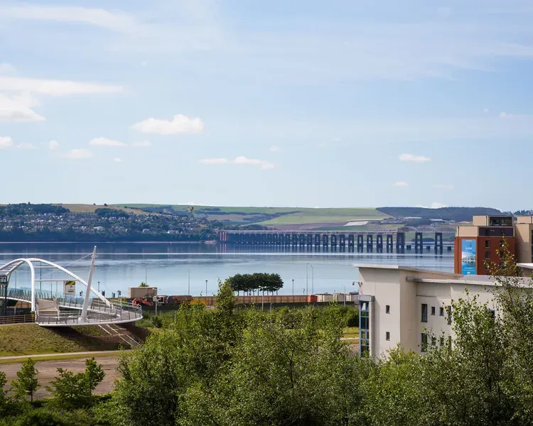 View over River Tay from Seabraes