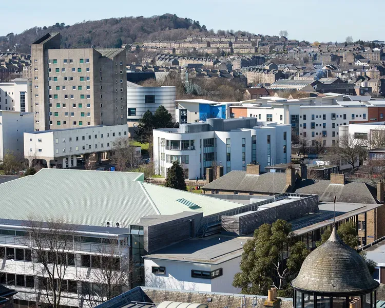 View over campus