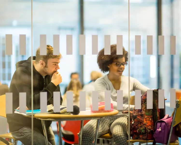 Students in Library