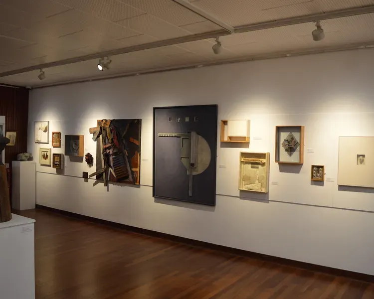 Lamb Gallery with exhibition