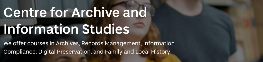 Example a group title and summary on a group page
