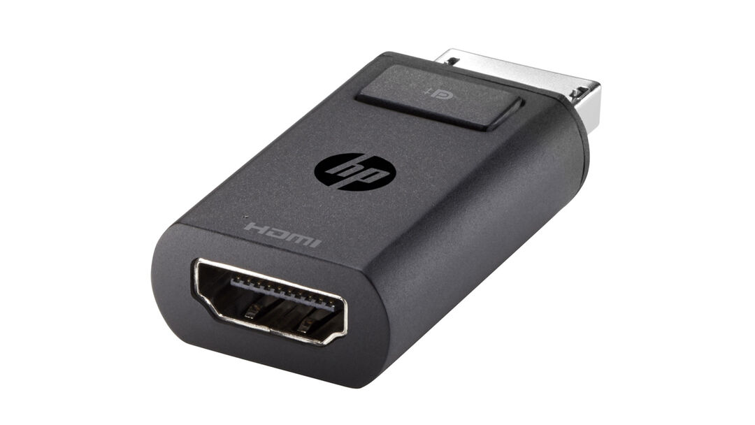 Product photo of DisplayPort to HDMI display adapter