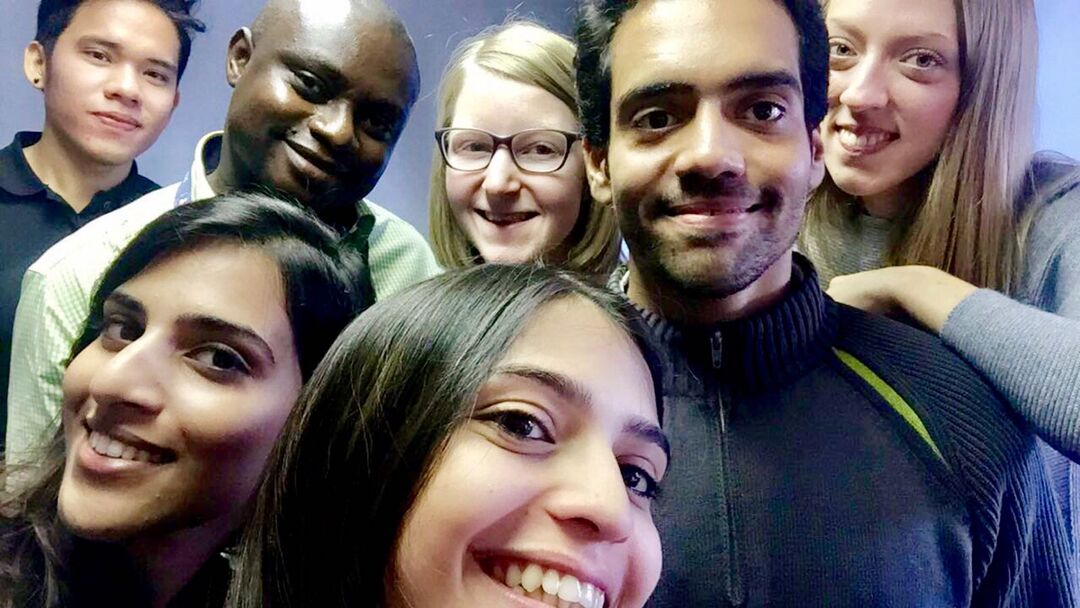 Tarek with the MDPH Class 2017